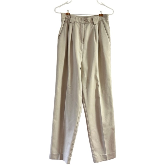 Tail Khaki Pleated Trousers - Picture 1 of 7